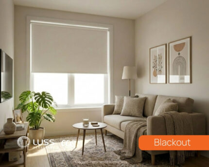 Persiana Luss -  Linha Eco - BLACKOUT